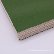 Green 48 hour boiling water proof with pp layer plywood/ Phenolic plastic faced plywood